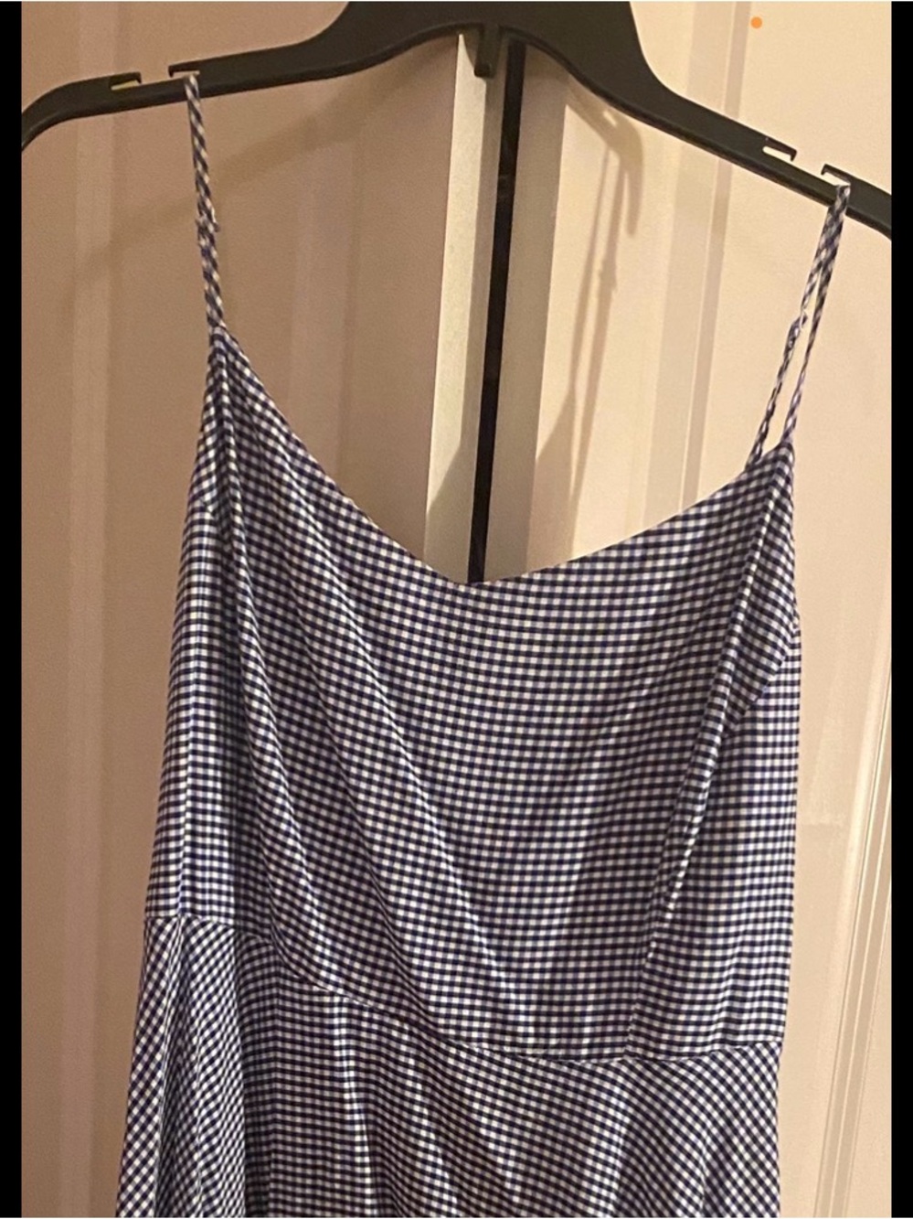 Old Navy Blue and White Gingham Dress